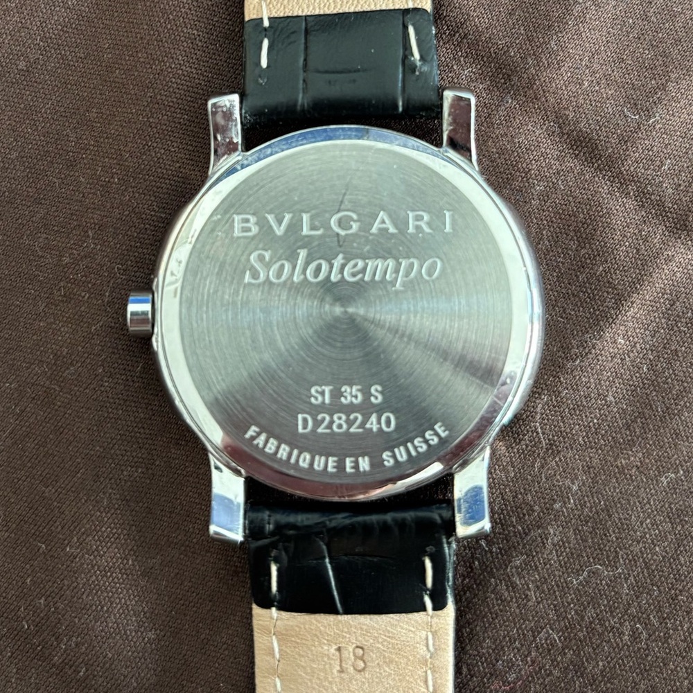 Bulgari Solotempo Watch ST355 - Picture 4 of 4